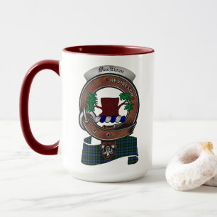 MacEwan/MacEwen Clan Abzeichen Combo15oz Tasse