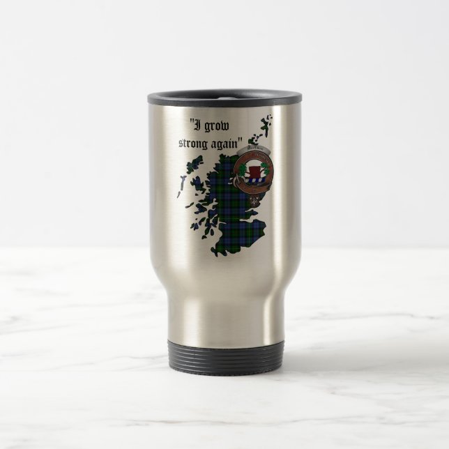 MacEwan/MacEwen Clan Badge Travel Mug (Centre)