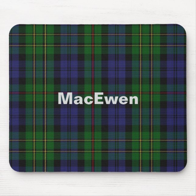 MacEwen Custom Tartan Kariert Mouse Pad Mousepad (Vorne)