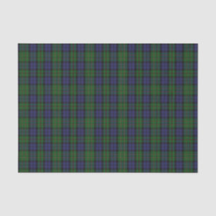 MacEwen Tartan-kariertes Seidenpapier