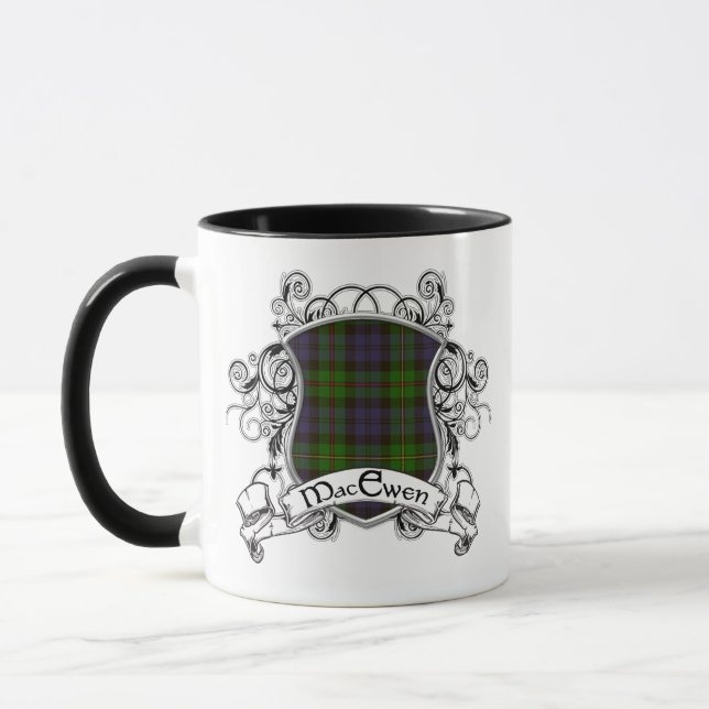 MacEwen Tartan-Schild Tasse (Links)