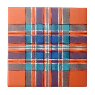 MACFARLANE-FAMILIEN-TARTAN FLIESE