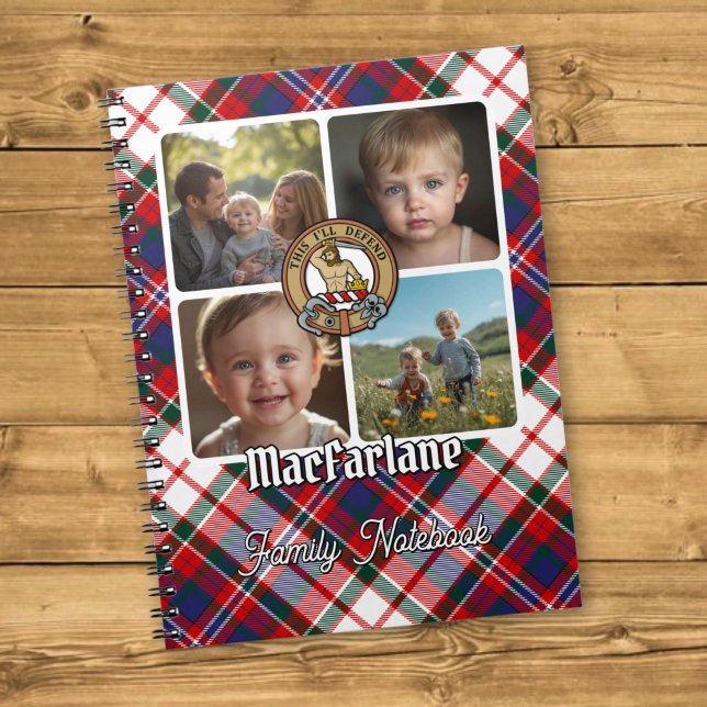 MacFarlane Familienfoto-Collage Notizblock (Von Creator hochgeladen)