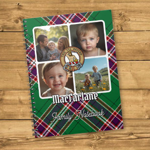 MacFarlane-Familienfoto-Collage Notizblock