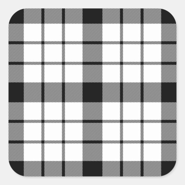 MacFarlane Quadratischer Aufkleber (Vorderseite)