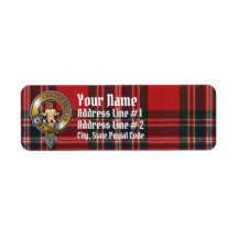 MacFarlane Tartan & Abzeichen