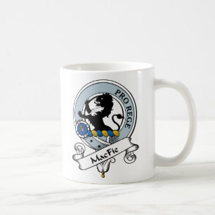 MacFie Clan-Abzeichen Kaffeetasse