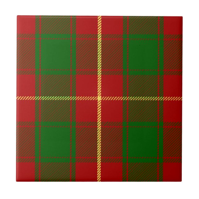 MacFie-Clan-Tartan Fliese (Vorderseite)