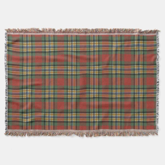 MacGill Ancient Original Scottish Tartan Decke (Vorderseite)