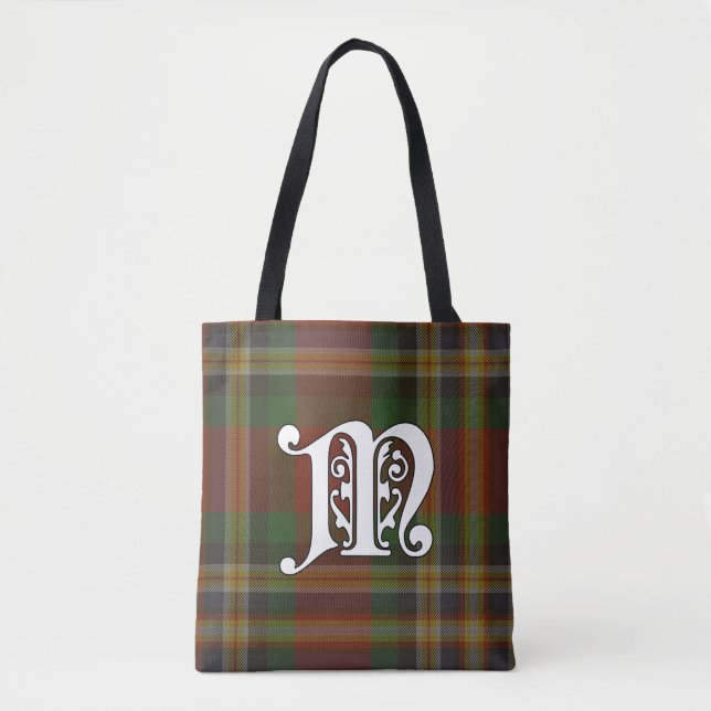 MacGill Clan Tartan Monogram Tasche (Vorderseite)