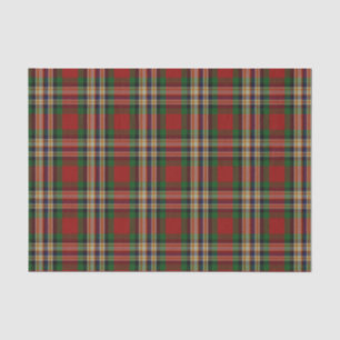 MacGill Tartan-kariertes Seidenpapier