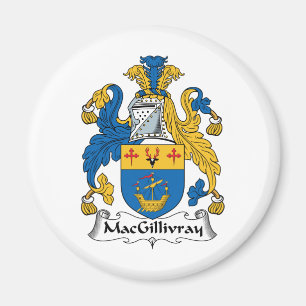 MacGillivray-Familienwappen Magnet