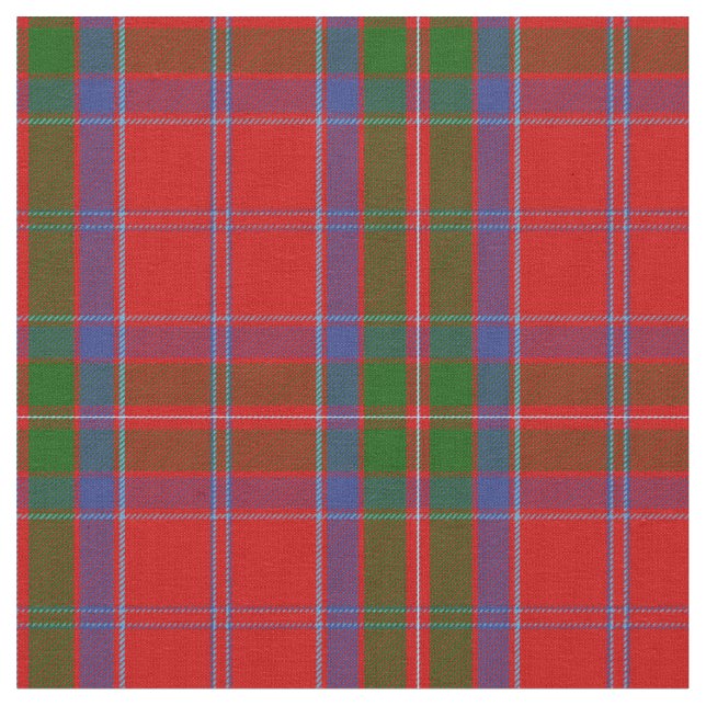 MacGillivray Tartan-Druck Stoff (Nahaufnahme)
