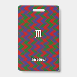 MacGowan-Tartan Ausweis