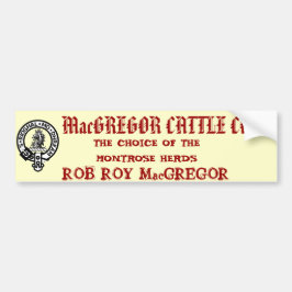 MacGREGOR CATTLE CO. Autoaufkleber