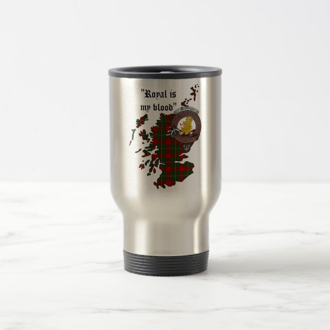 MacGregor Clan Abzeichen Travel Mug Reisebecher (Mittel)