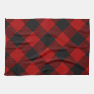 MacGregor   Rob Roy   Buffalo Kariert Red Tartan Geschirrtuch