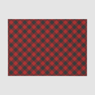 MacGregor   Rob Roy   Buffalo Kariert Red Tartan Seidenpapier