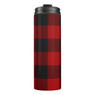 MacGregor   Rob Roy   Buffalo Kariert Red Tartan Thermosbecher