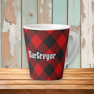 MacGregor Rob Roy Tartan Latte Tasse