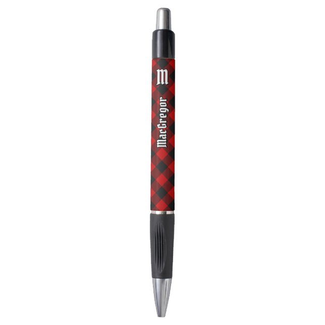 MacGregor Rob Roy Tartan Pen Kugelschreiber (Vorderseite Vertikal)