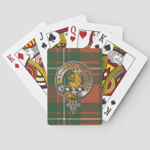 MacGregor Tartan & Abzeichen Spielkarten