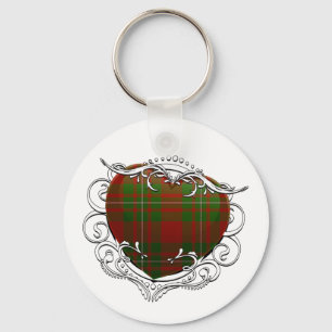 MacGregor Tartan-Herz Schlüsselanhänger