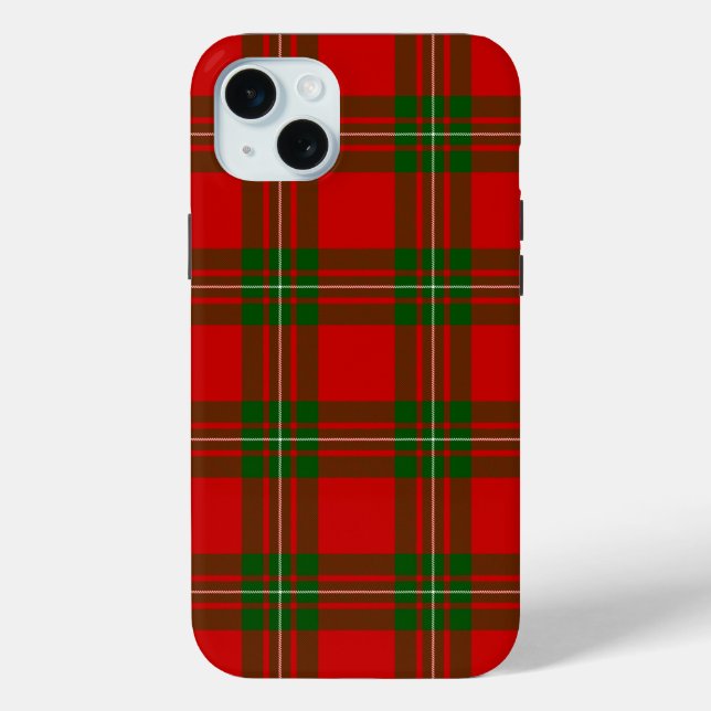 MacGregor Tartan rot kariert Case-Mate iPhone Hülle (Rückseite)