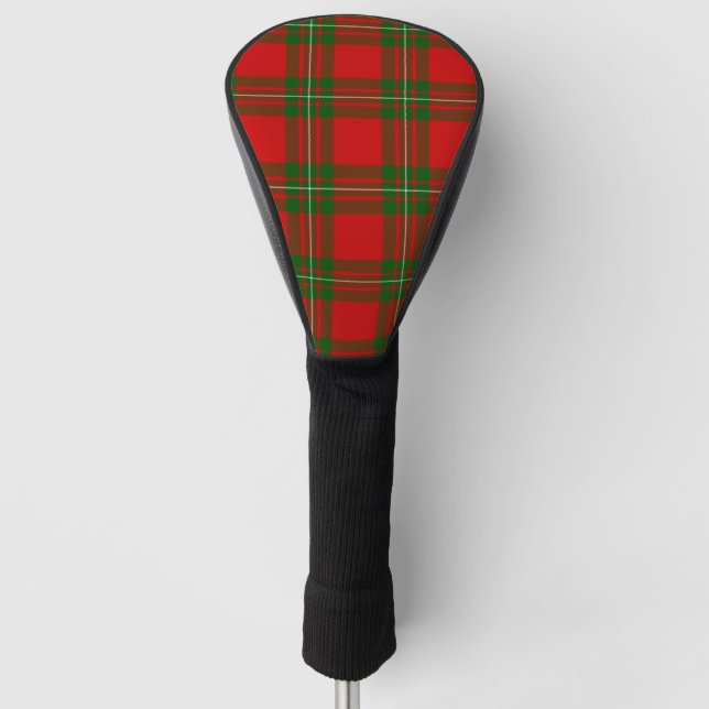 MacGregor Tartan rot kariert Golf Headcover (Vorderseite)