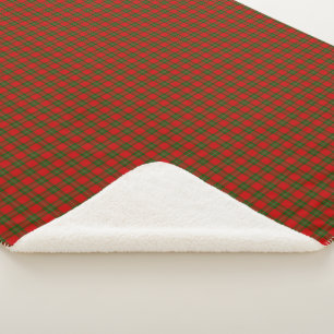 MacGregor Tartan rot kariert Sherpadecke