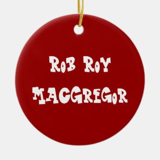 MacGregor Verzierung redigieren Namen Keramik Ornament