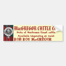 MacGREGOR VIEH Co. verfügbar (abhängig von Autoaufkleber
