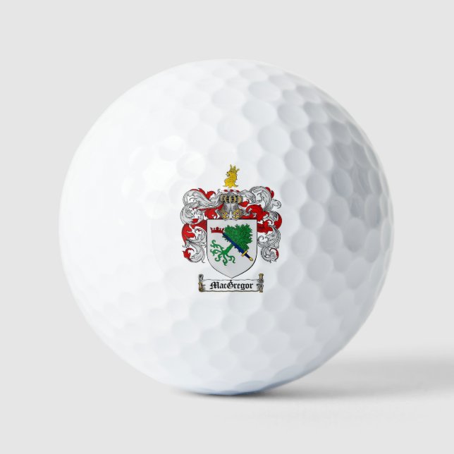 MacGregor-Wappen Golfball (Vorderseite)