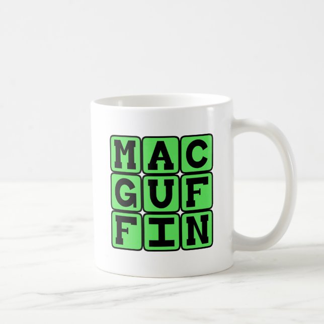 MacGuffin, Literatur Fakeout Kaffeetasse (Rechts)