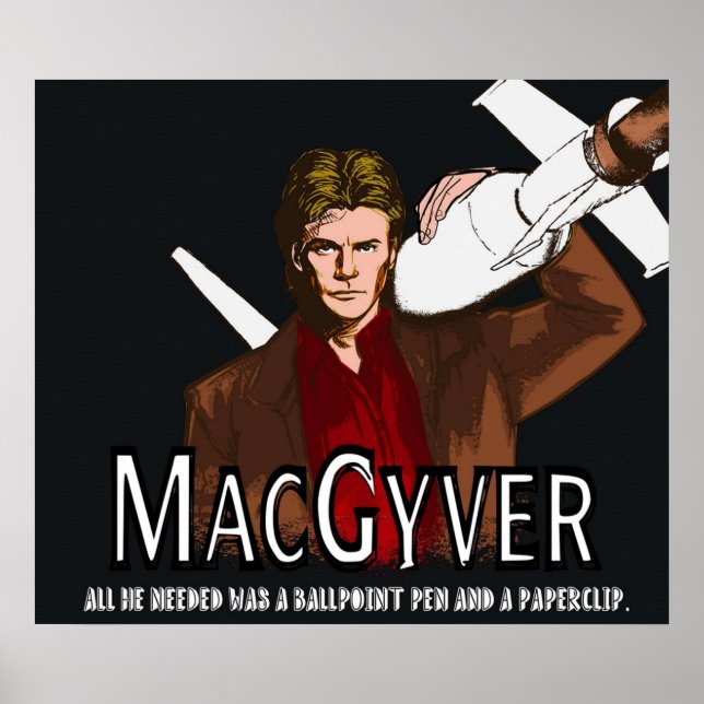 Macgyver Poster (Vorne)