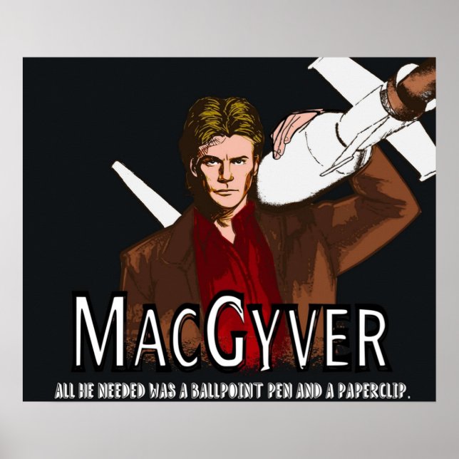 Macgyver Poster (Vorne)