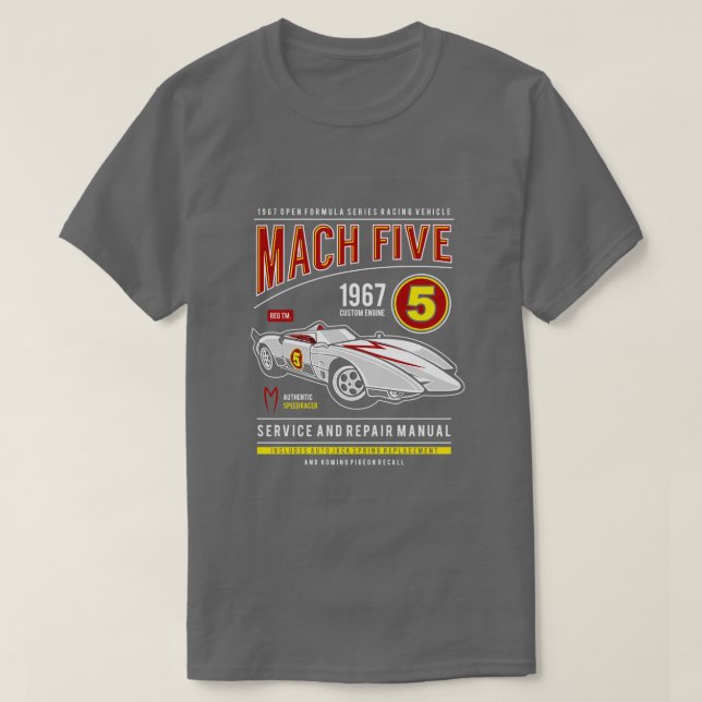Mach 5 1 T-Shirt (Design vorne)
