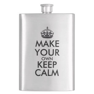Mach dein eigenes Keep Calm Flachmann