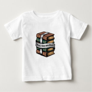 Mach deine eigenen Magiebücher der Magie Baby T-shirt