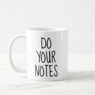 Mach deine Notizen Tasse, Therapeut Tasse, Geschen Kaffeetasse