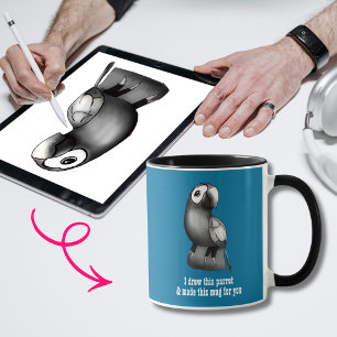 Mach deinen eigenen Becher Zeichnung hochladen S Tasse