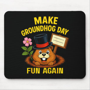 Mach den Groundhog Day wieder lustig, lustiger Gro Mousepad