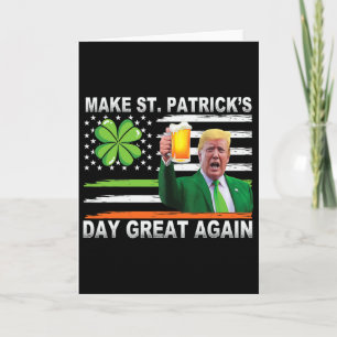 Mach den St. Patrick's Day wieder großartig, lusti Karte