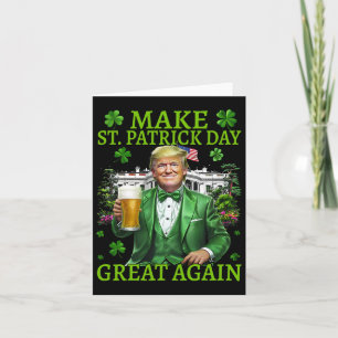 Mach den St. Patrick's Day wieder großartig, lusti Karte
