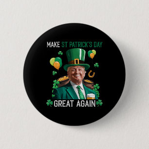 Mach den St. Patricks-Tag wieder groß Irischer Lep Button