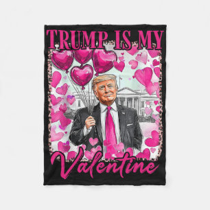 Mach den Valentinstag wieder groß, lustige Trump-F Fleecedecke