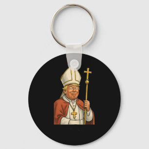 Mach den Vatikan wieder großartig Lustiger Papst T Schlüsselanhänger