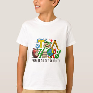 Mach dich bereit für eine Lektion Lustiger sarkast T-Shirt