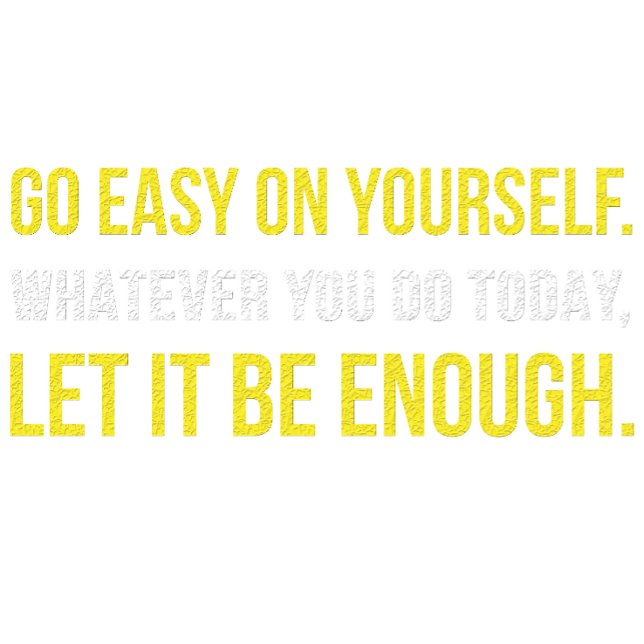 Mach dich selbst leicht T-Shirt (Von Creator hochgeladen)