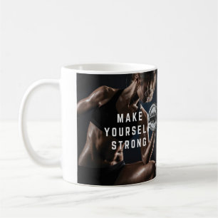 Mach dich STARK! Motivierend Frauenarbeit Kaffeetasse